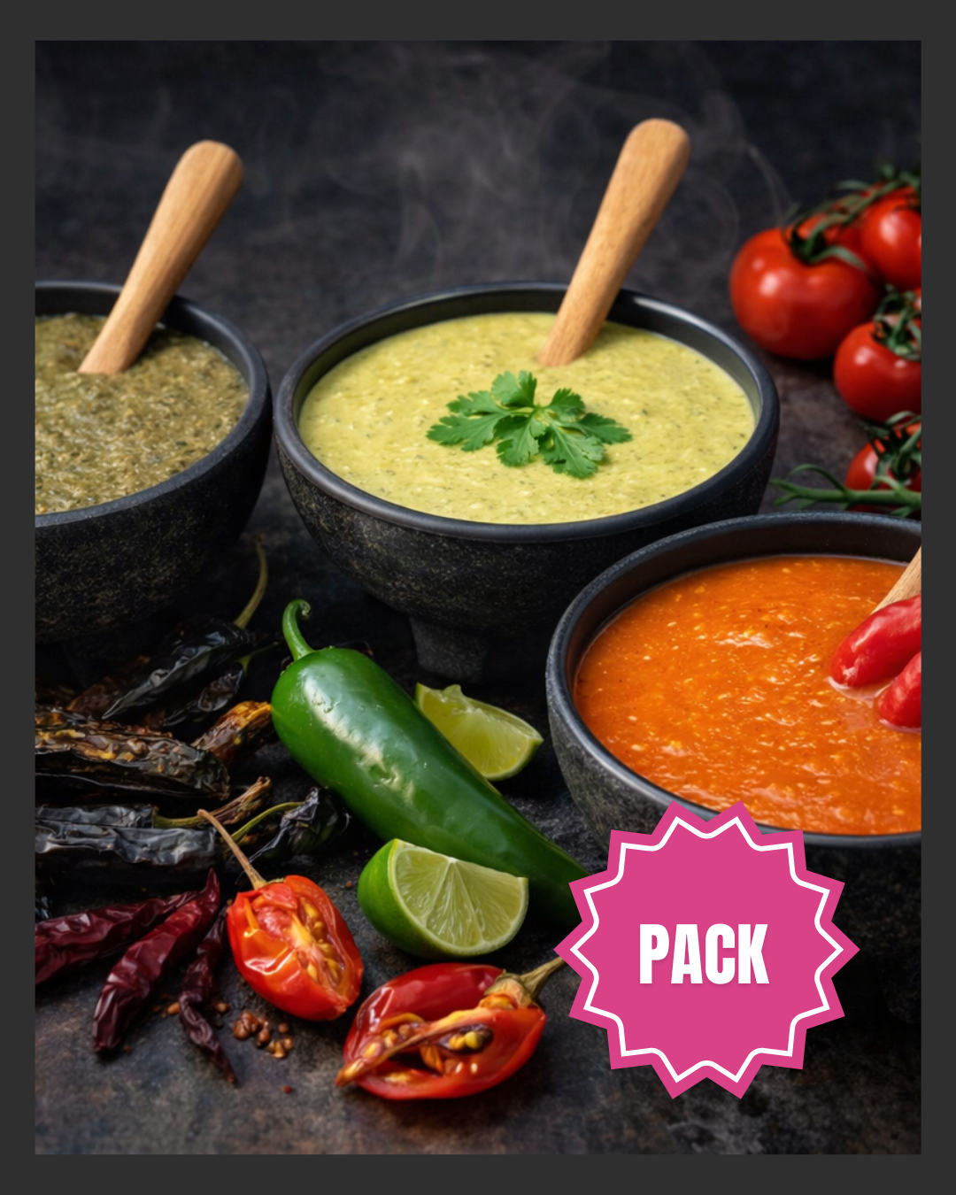 Pack Salsas Caseras