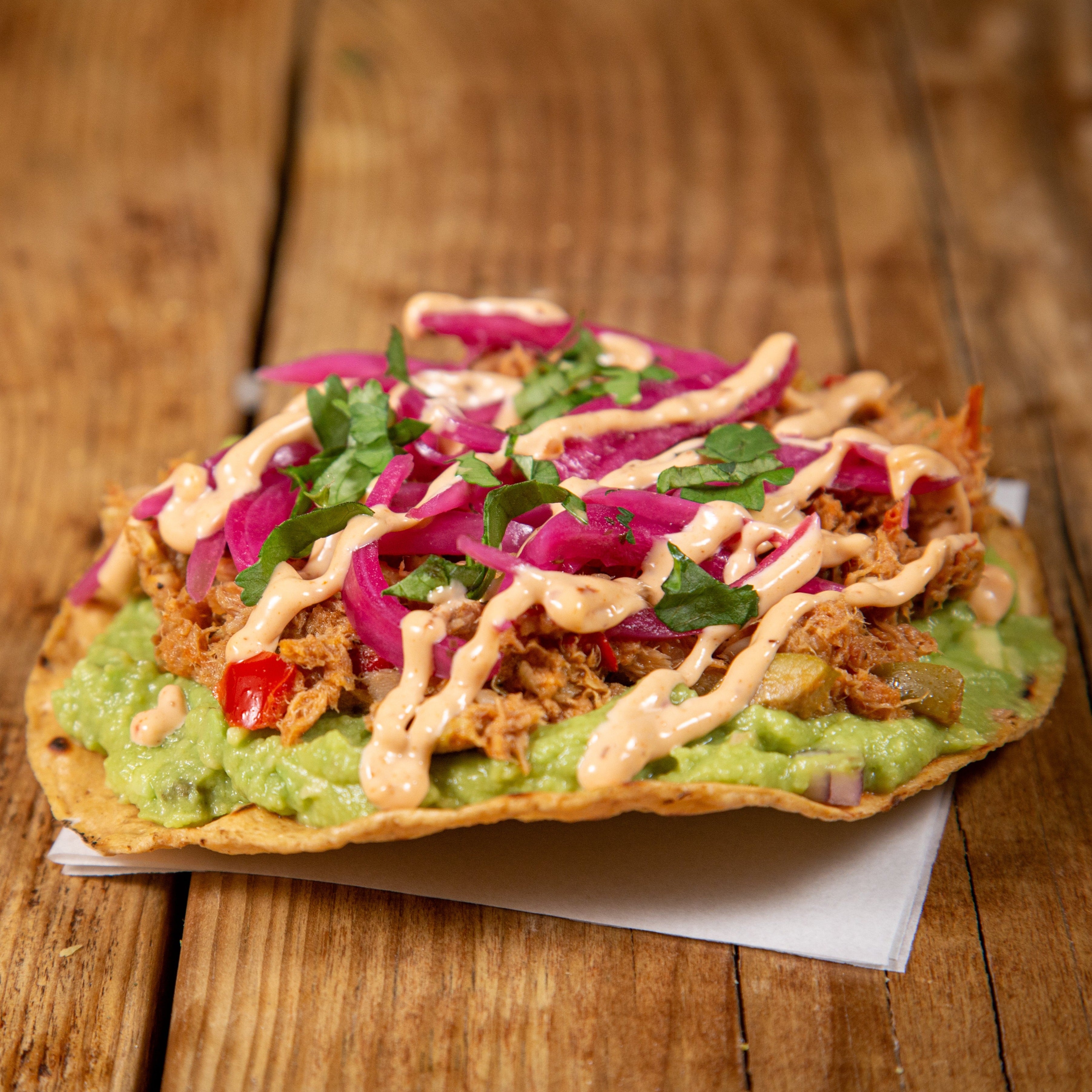 Tacos de atún Ahumadito